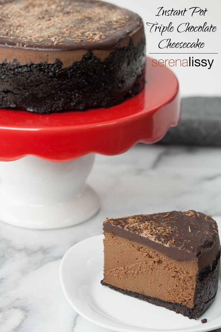 New York Times Instant Pot Recipes
 Instant Pot Triple Chocolate Cheesecake