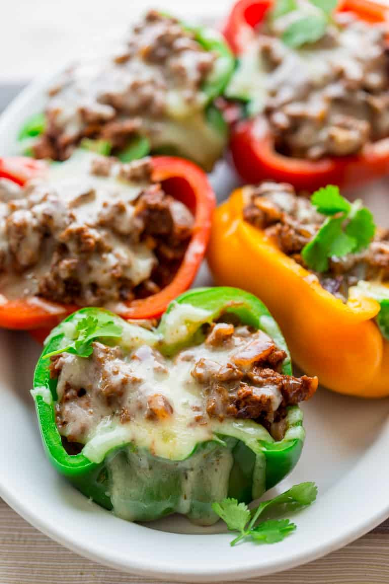 No Carb Dinner Recipes
 low carb mexican stuffed peppers Healthy Seasonal Recipes