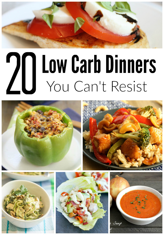 No Carb Dinner Recipes
 Going Low Carb 20 Dinner Recipe Ideas Too Good To Resist