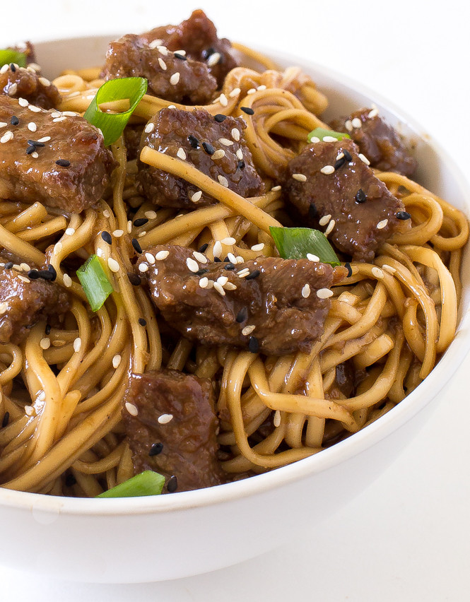 Noodles And Beef
 Beef Teriyaki Noodles Chef Savvy