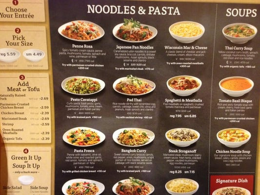 Noodles Company Menu
 Noodles & pany Asian Fusion Washington DC Yelp