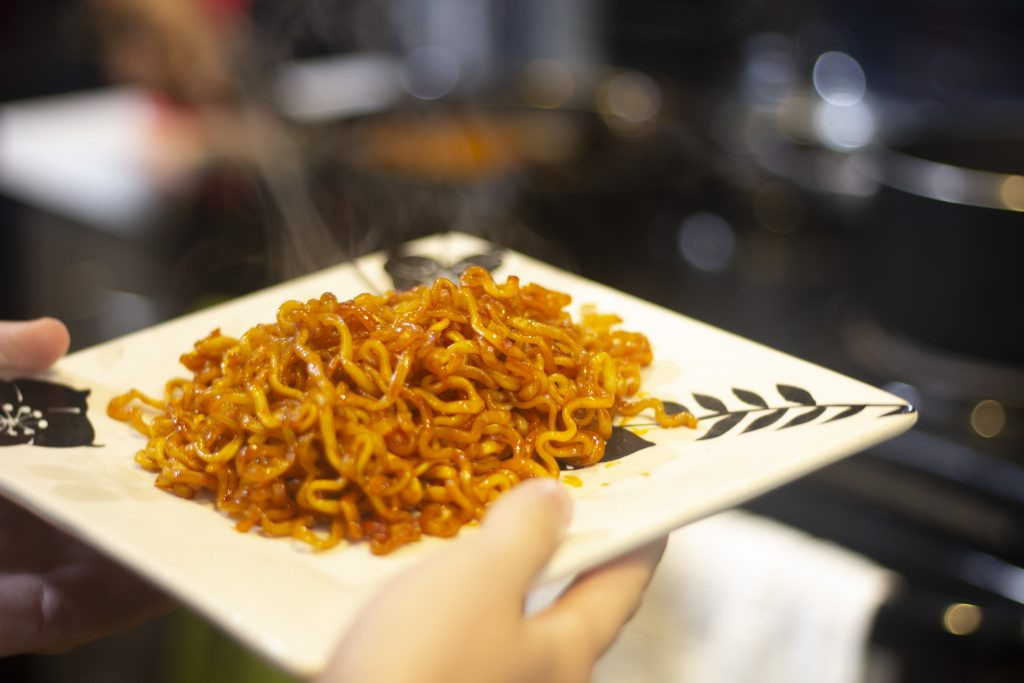 Nuclear Spicy Noodles
 Nuclear spicy noodles We tried it so you don’t have to