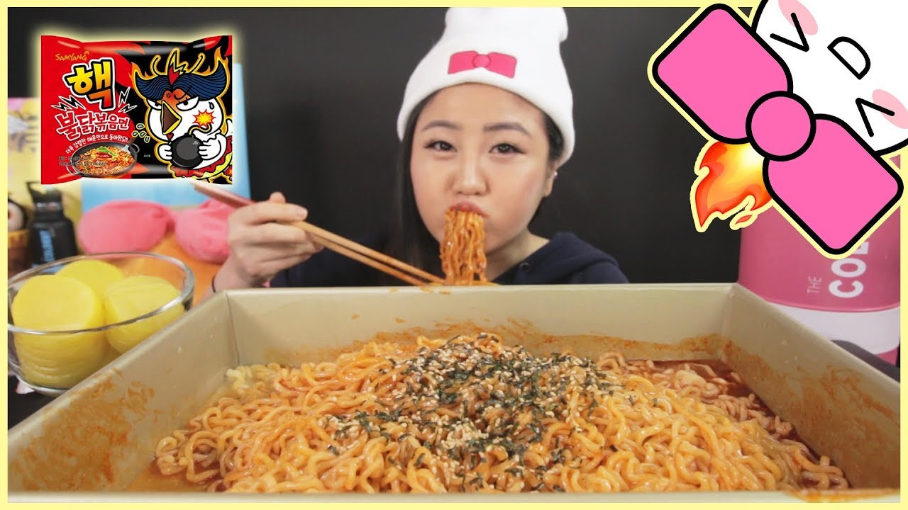 Nuclear Spicy Noodles
 NEW 6X SPICY NUCLEAR FIRE NOODLE CHALLENGE