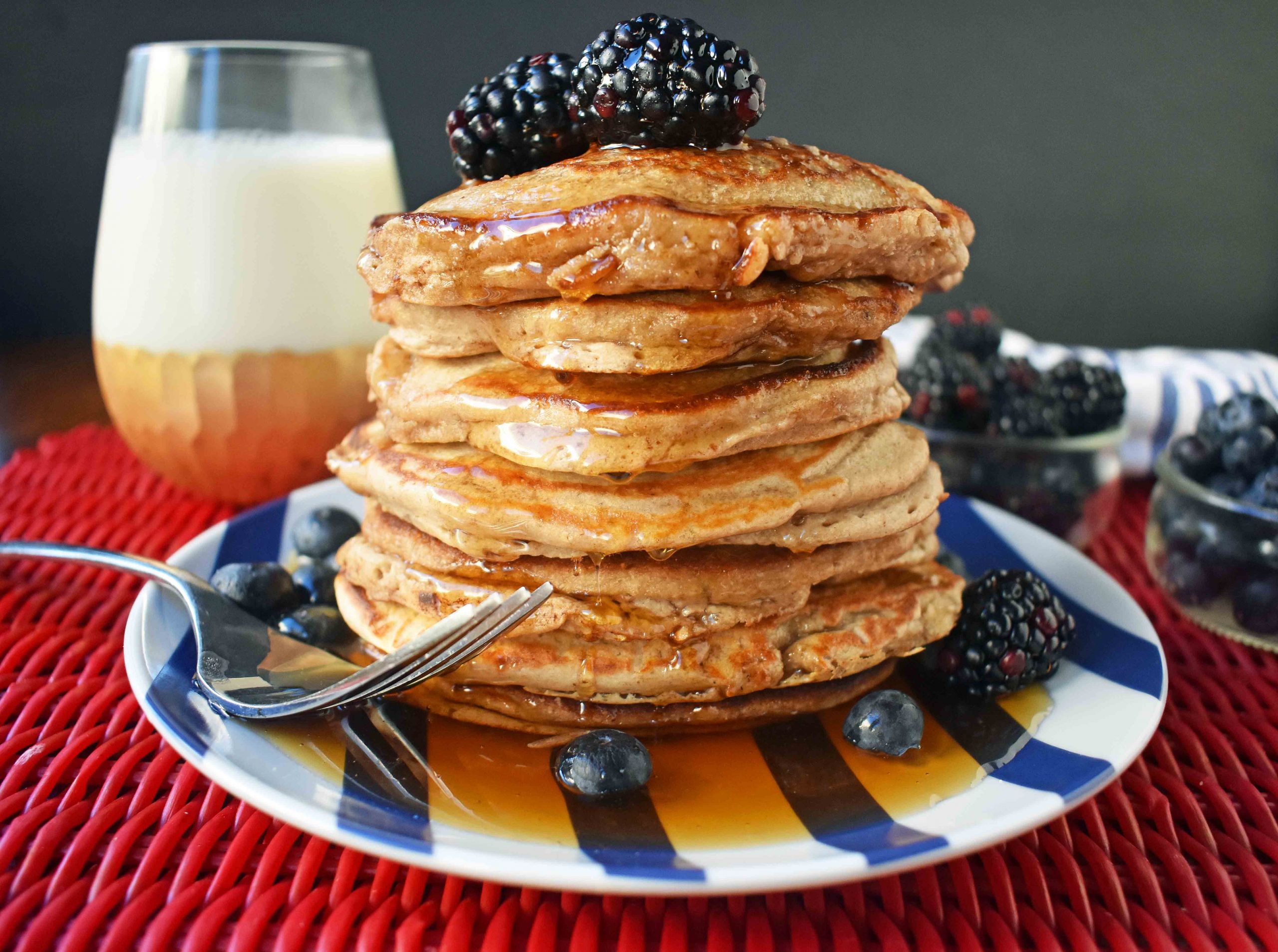 Oat Pancakes Healthy
 Banana Oatmeal Pancakes – Modern Honey