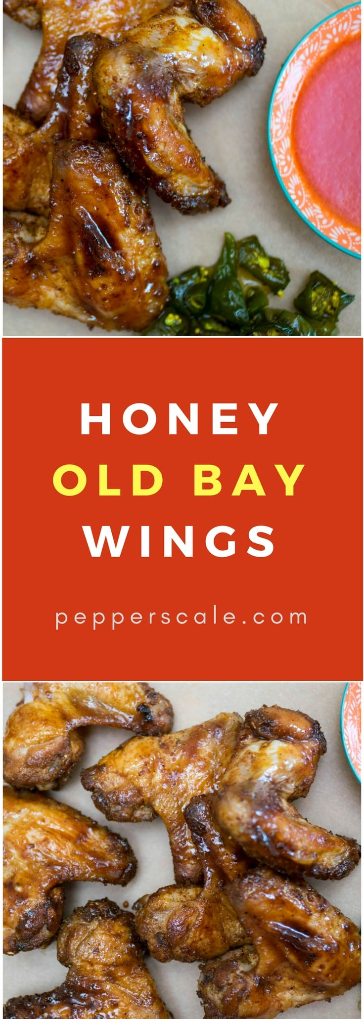 Old Bay Chicken Wings Honey Old Bay Wings PepperScale
