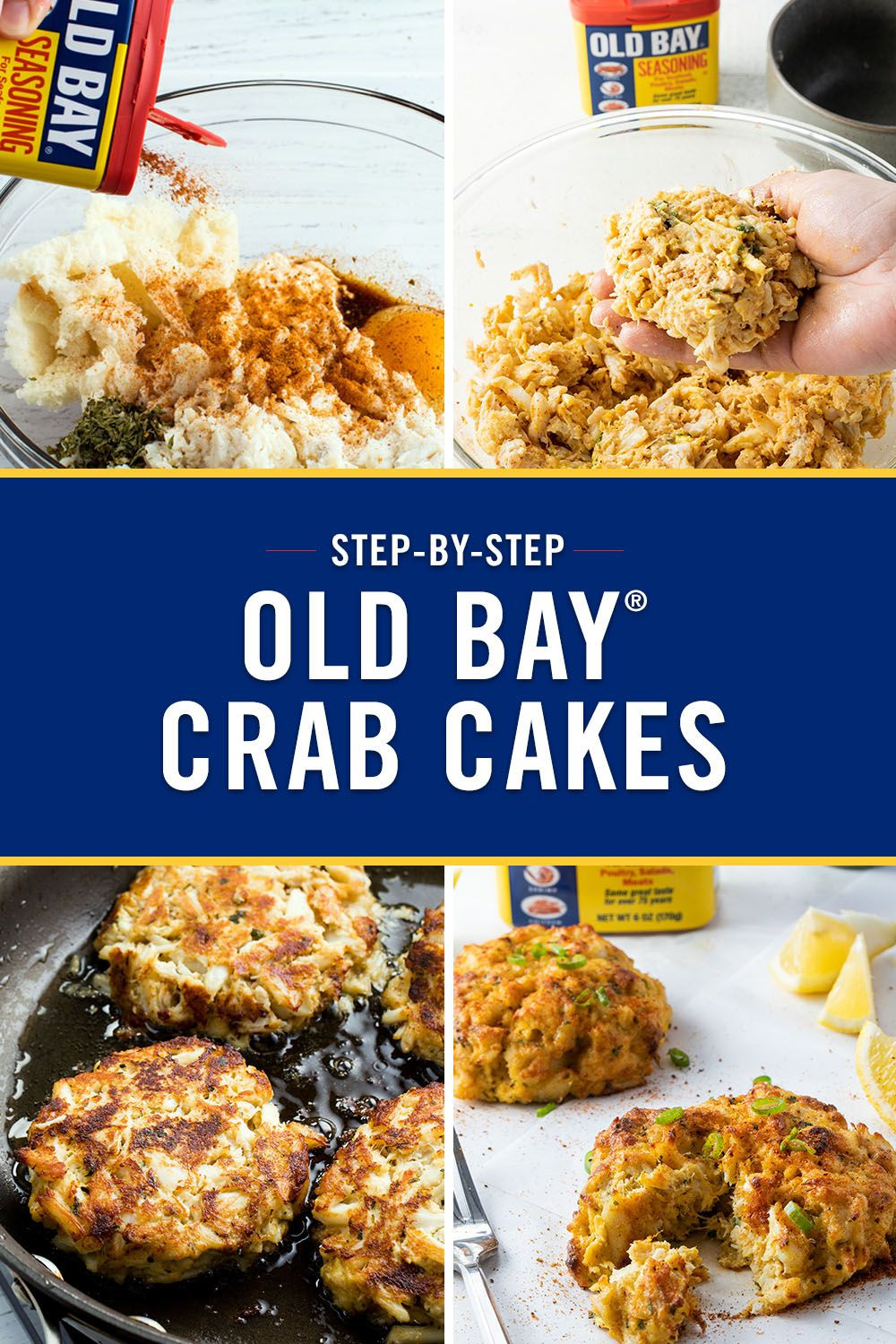 Old Bay Crab Cake Recipe
 OLD BAY Crab Cakes Recipe