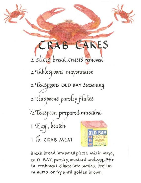 Old Bay Crab Cake Recipe
 CRAB CAKES & Old Bay