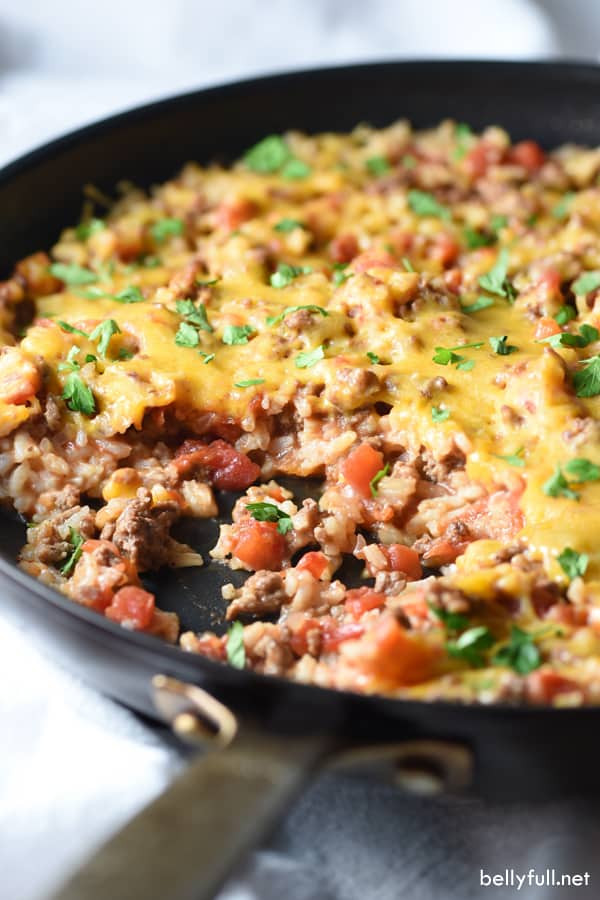 Old Fashioned Spanish Rice With Ground Beef
 Mexican Rice Skillet Barbara&GroundBR in 2020