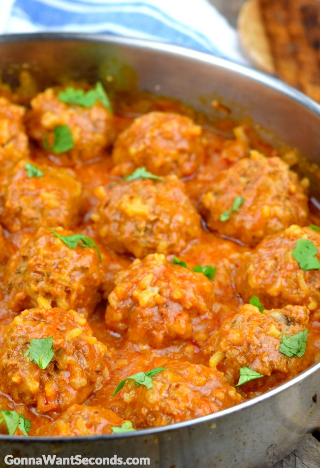 Old Fashioned Spanish Rice With Ground Beef
 Porcupine Meatballs Recipe
