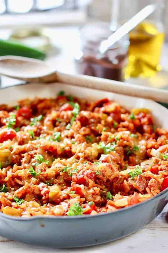 Old Fashioned Spanish Rice With Ground Beef
 baked spanish rice with ground beef recipe