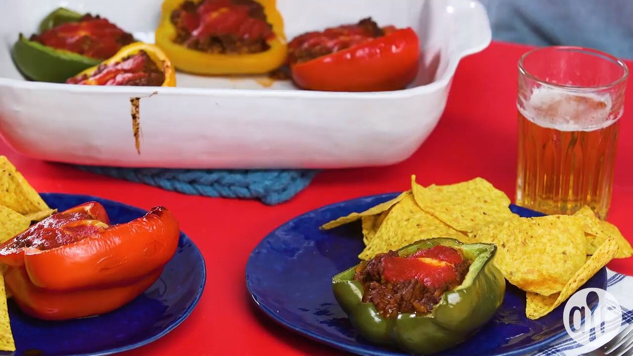 Old Fashioned Spanish Rice With Ground Beef
 Stuffed Mexican Peppers Recipe