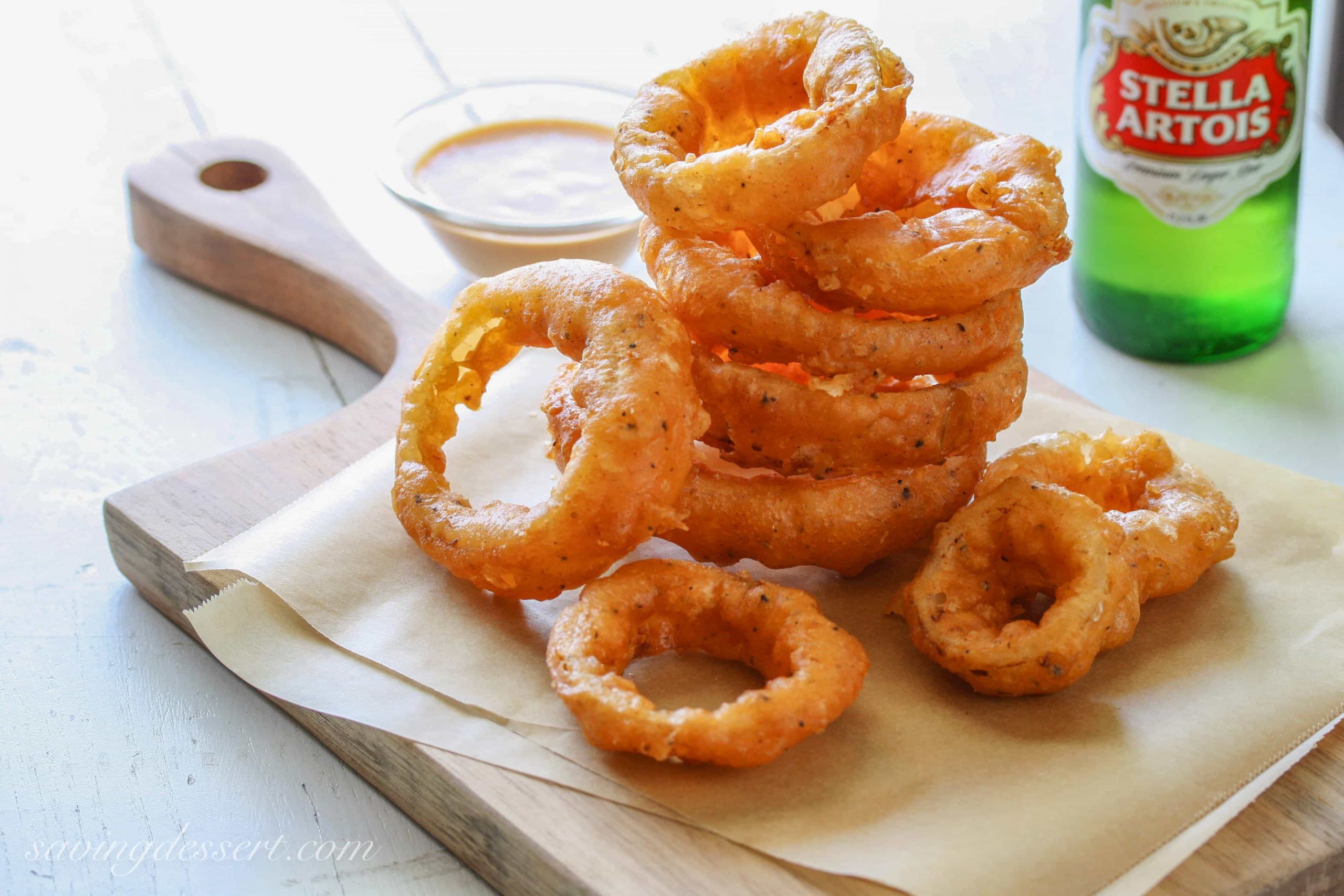 Onion Ring Sauce
 ion Rings with Spicy Dipping Sauce Saving Room for Dessert