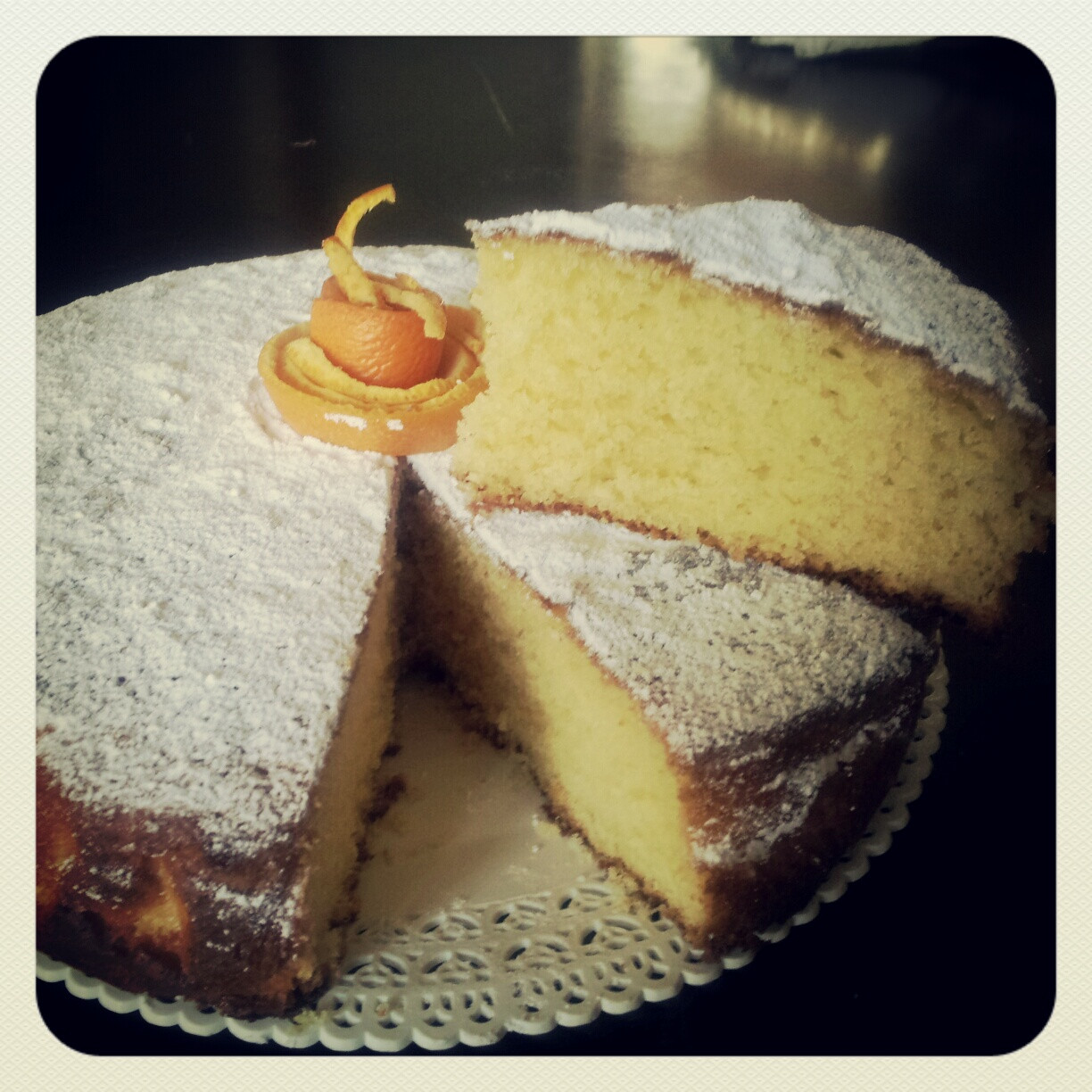 Orange Sponge Cake
 Tuscany In a nutshell Orange sponge cake
