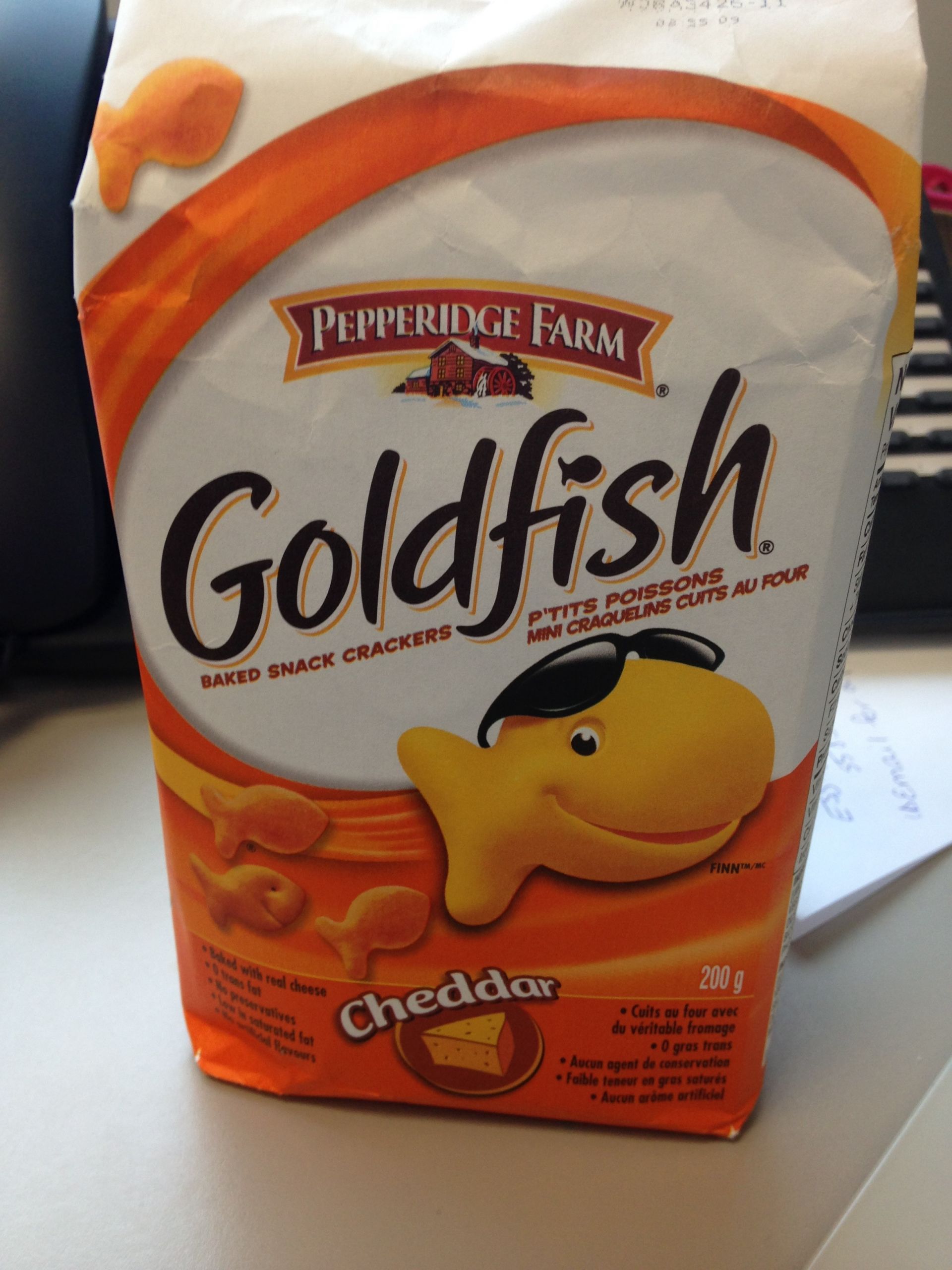 Original Goldfish Crackers
 Pepperidge Farm Goldfish Crackers Cheddar reviews in