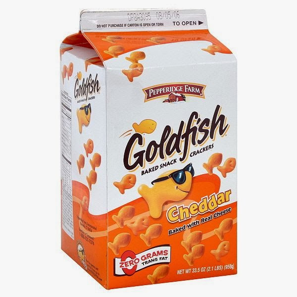 Original Goldfish Crackers
 My Two Cents MY TOP FIFTEEN FAVORITE SNACK FOODS OF ALL TIME
