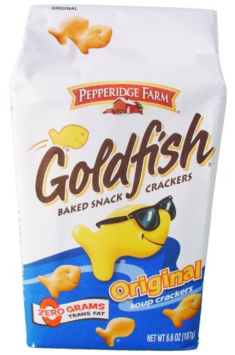 Original Goldfish Crackers
 Pepperidge Farm Goldfish Crackers Original 6 6 ounce bag