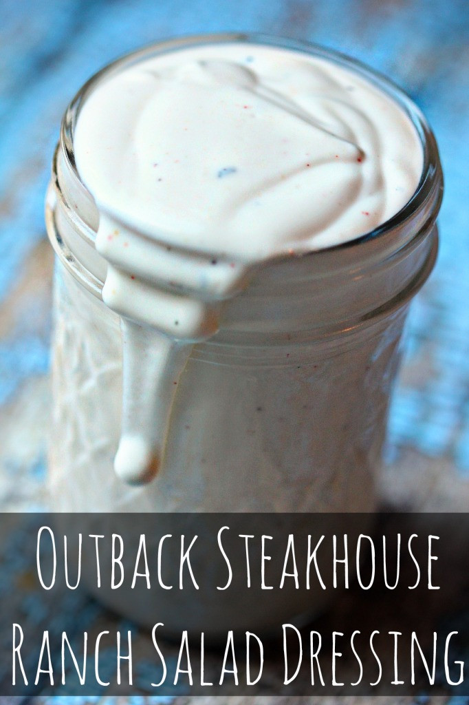 Outback Salad Dressings
 Outback Steakhouse Ranch Salad Dressing Recipe