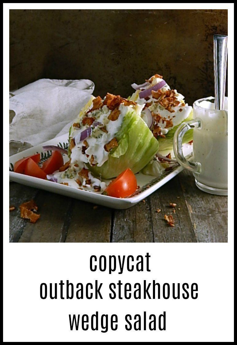 Outback Salad Dressings
 Copycat Outback Steakhouse Salad