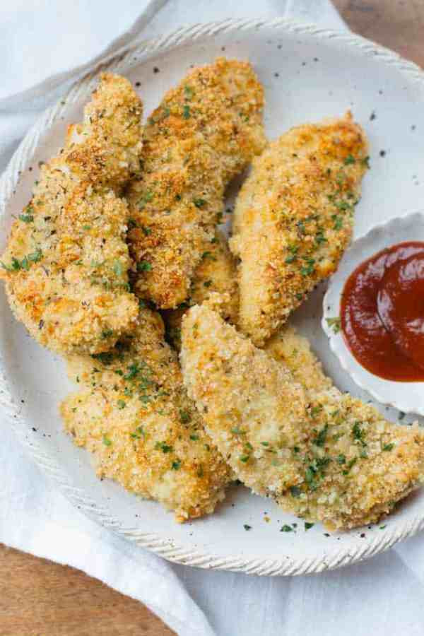 Oven Fried Chicken Strips
 Oven Fried Chicken Tenders