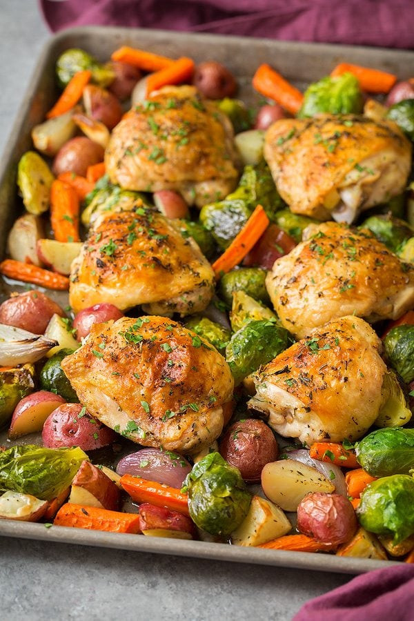 25 Of the Best Ideas for Oven Roasted Chicken and Vegetables - Best