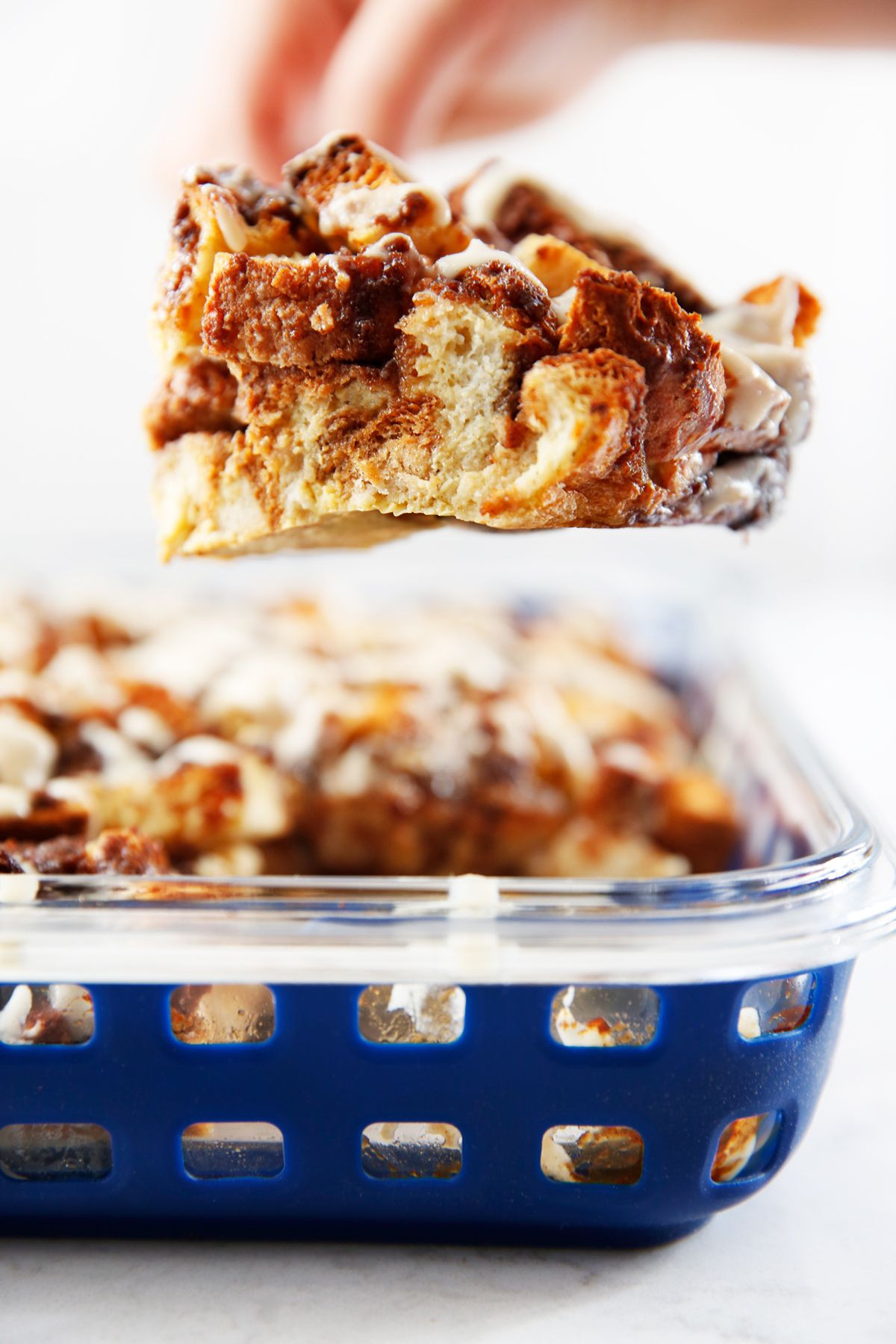 Overnight Cinnamon Roll French Toast Casserole
 This Overnight Cinnamon Roll French Toast Casserole is the