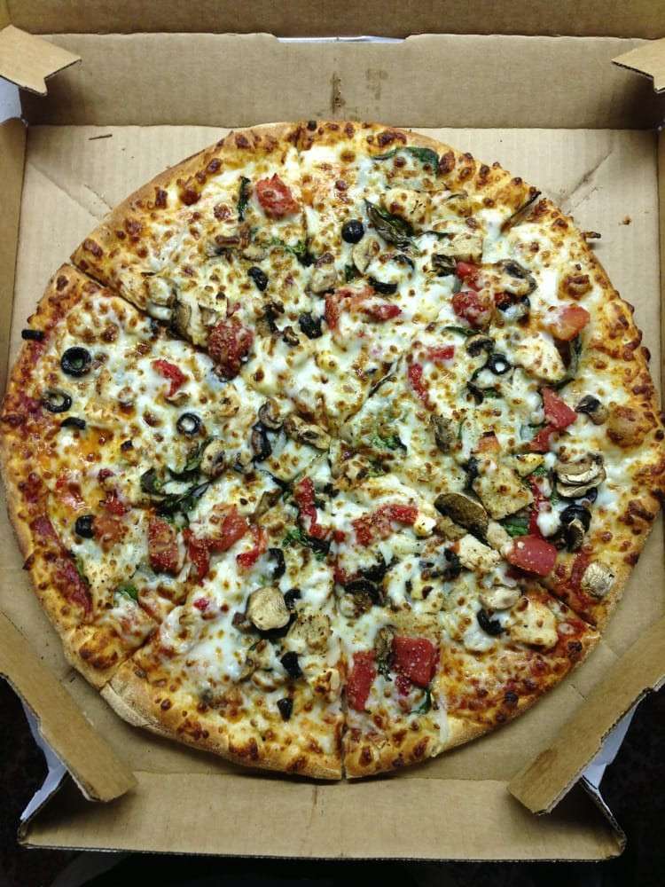 Pacific Veggie Pizza Dominos
 Pacific Veggie Pizza with Chicken Yelp