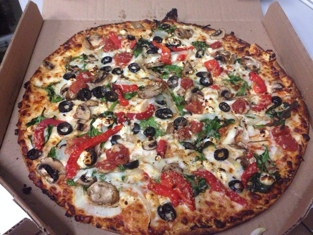 Pacific Veggie Pizza Dominos
 Pacific veggie pizza Glad that I tried when it was 