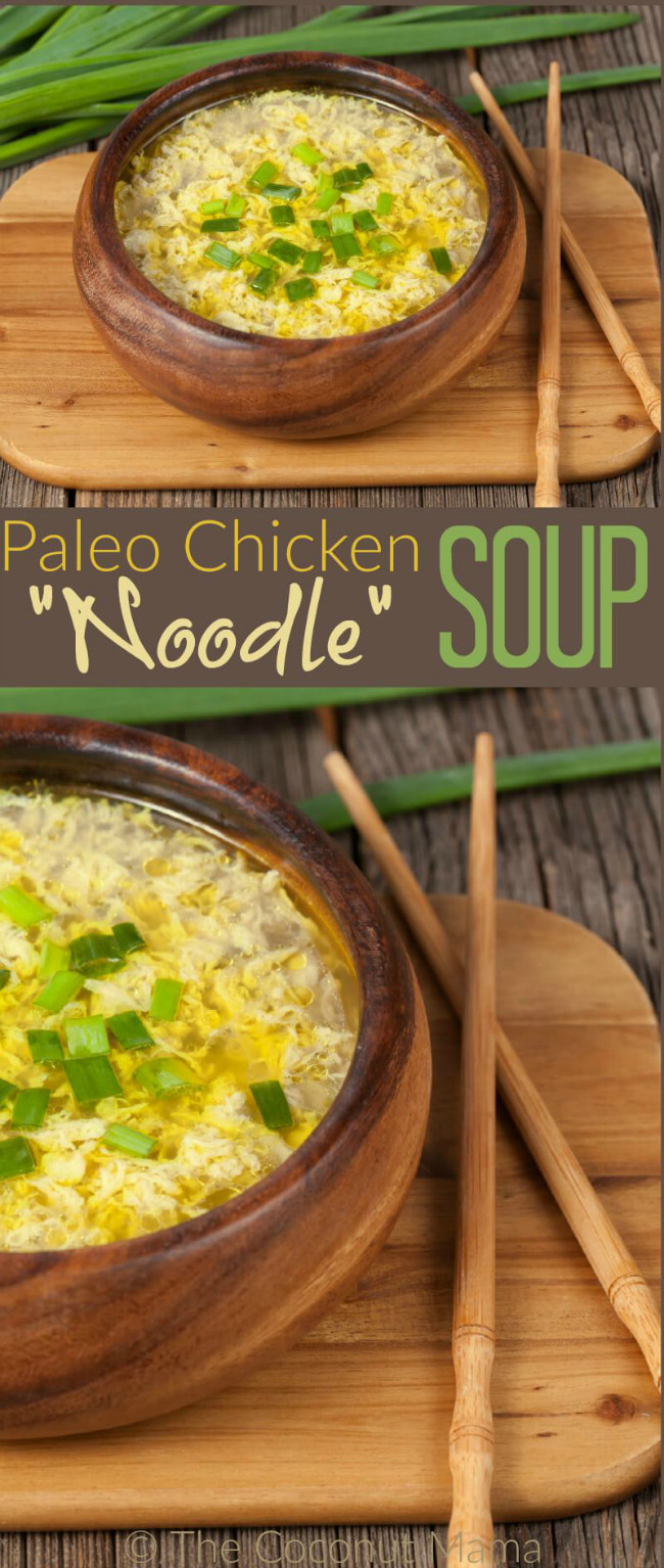 Paleo Chicken Noodle soup Beautiful Paleo Chicken Noodle soup the Coconut Mama