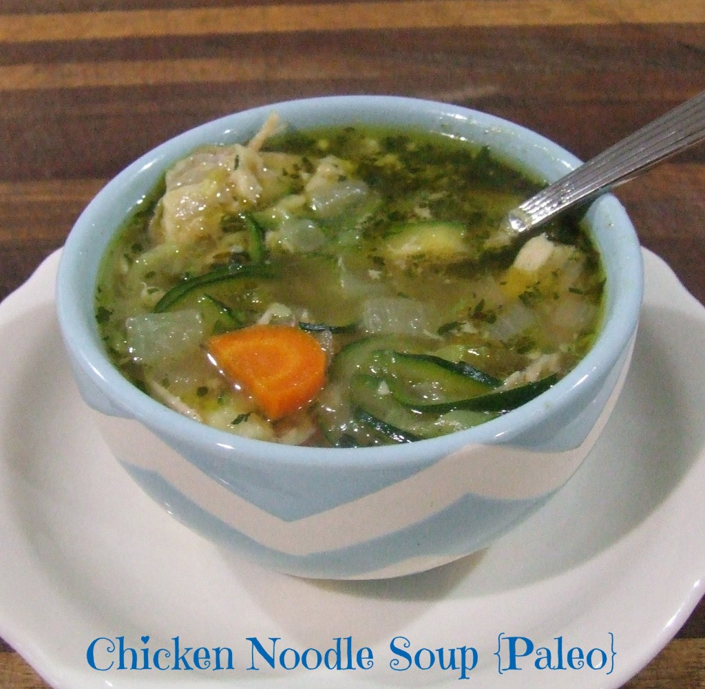 Paleo Chicken Noodle Soup
 The Best Paleo & Gluten Free Chicken Noodle Soup