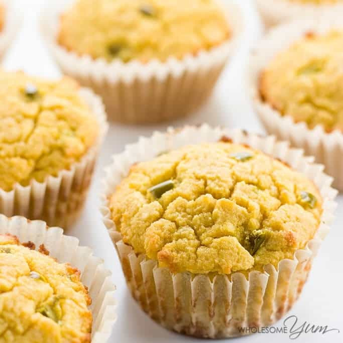 Paleo Cornbread Muffins
 Paleo Cornbread Muffins Coconut Flour Muffins with Jalapeños