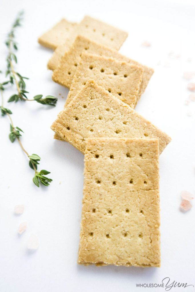 Paleo Crackers Recipes Best Of Keto Paleo Low Carb Crackers Recipe with Almond Flour 3
