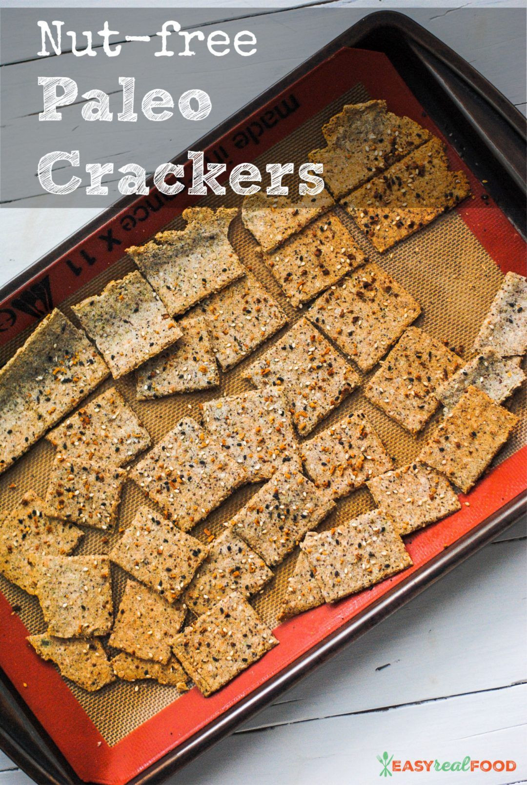 Paleo Crackers Recipes
 Nut Free Paleo Crackers Easy Real Food Recipe
