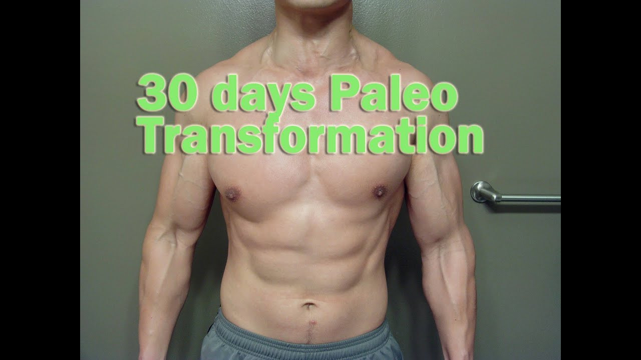 Paleo Diet Results 30 Days
 SAME LIGHTING 30 Day Paleo Transformation No Glutens
