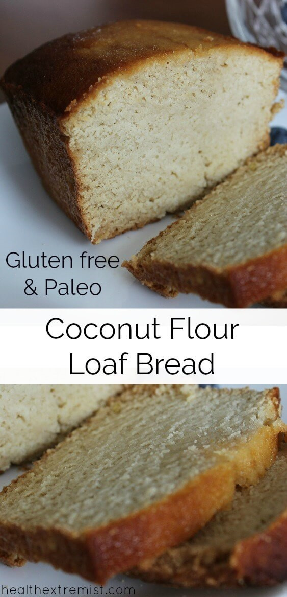 Paleo Gluten Free Bread
 Coconut Flour Loaf Bread Recipe Paleo and Gluten free