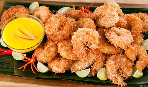 Paleo Shrimp Recipes With Coconut Milk
 Coconut Shrimp With Paleo Mango Ginger Dip