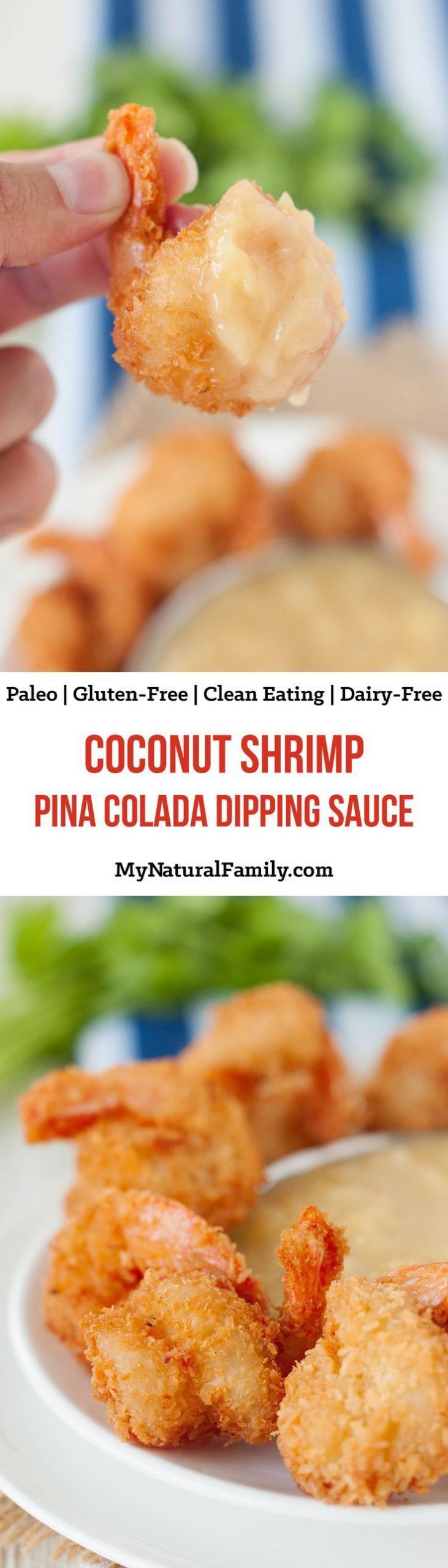 Paleo Shrimp Recipes With Coconut Milk
 Paleo Coconut Shrimp with Pina Colada Dipping Sauce