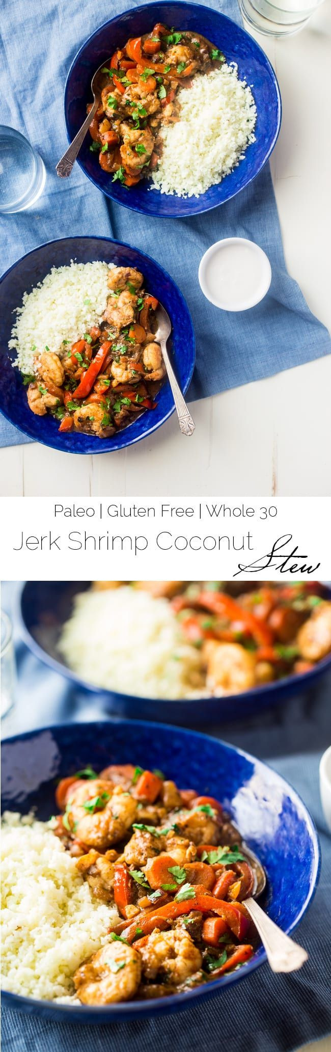 Paleo Shrimp Recipes With Coconut Milk
 Whole 30 Jerk Shrimp Stew with Cauliflower Rice This