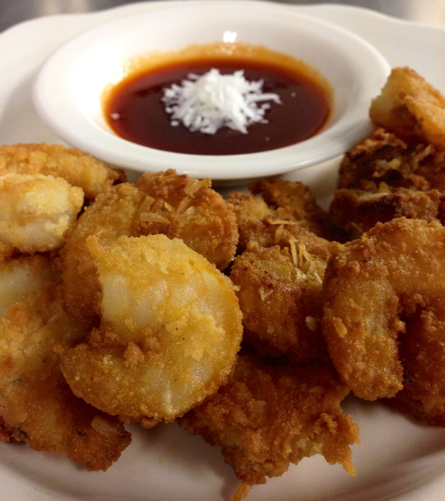 Paleo Shrimp Recipes With Coconut Milk
 Paleo coconut shrimp with honey sriracha dipping sauce