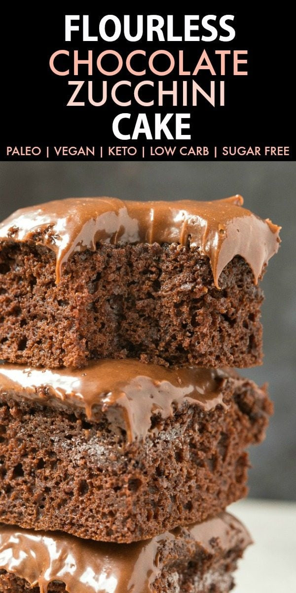 Paleo Vegan Recipes
 Flourless Paleo Vegan Chocolate Zucchini Cake Keto