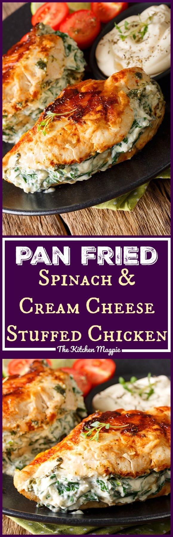 Pan Fried Chicken Breasts Recipe
 Pan Fried Spinach & Cream Cheese Stuffed Chicken Breasts