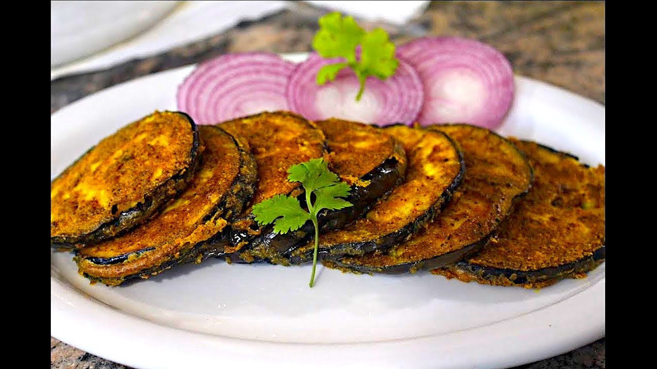 Pan Fried Eggplant
 Baingan Fry Recipe Pan Fry Eggplant Recipe