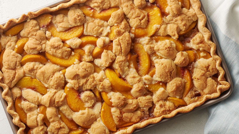 Peach Slab Pie
 Peach Slab Pie Recipe Pillsbury