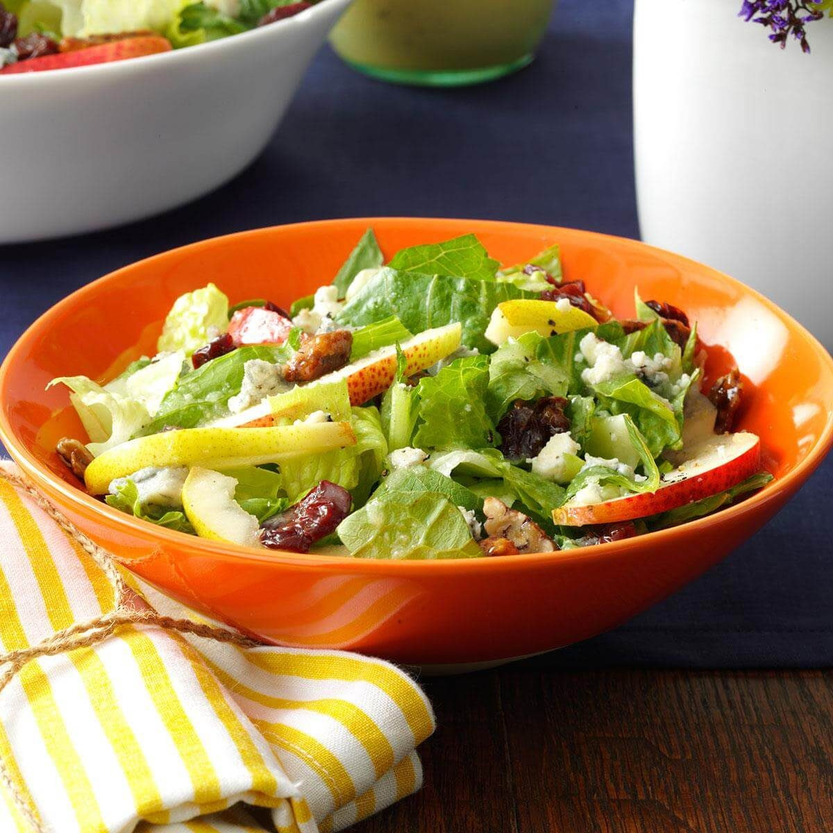 Pear Salad Recipes
 Fresh Pear & Romaine Salad Recipe