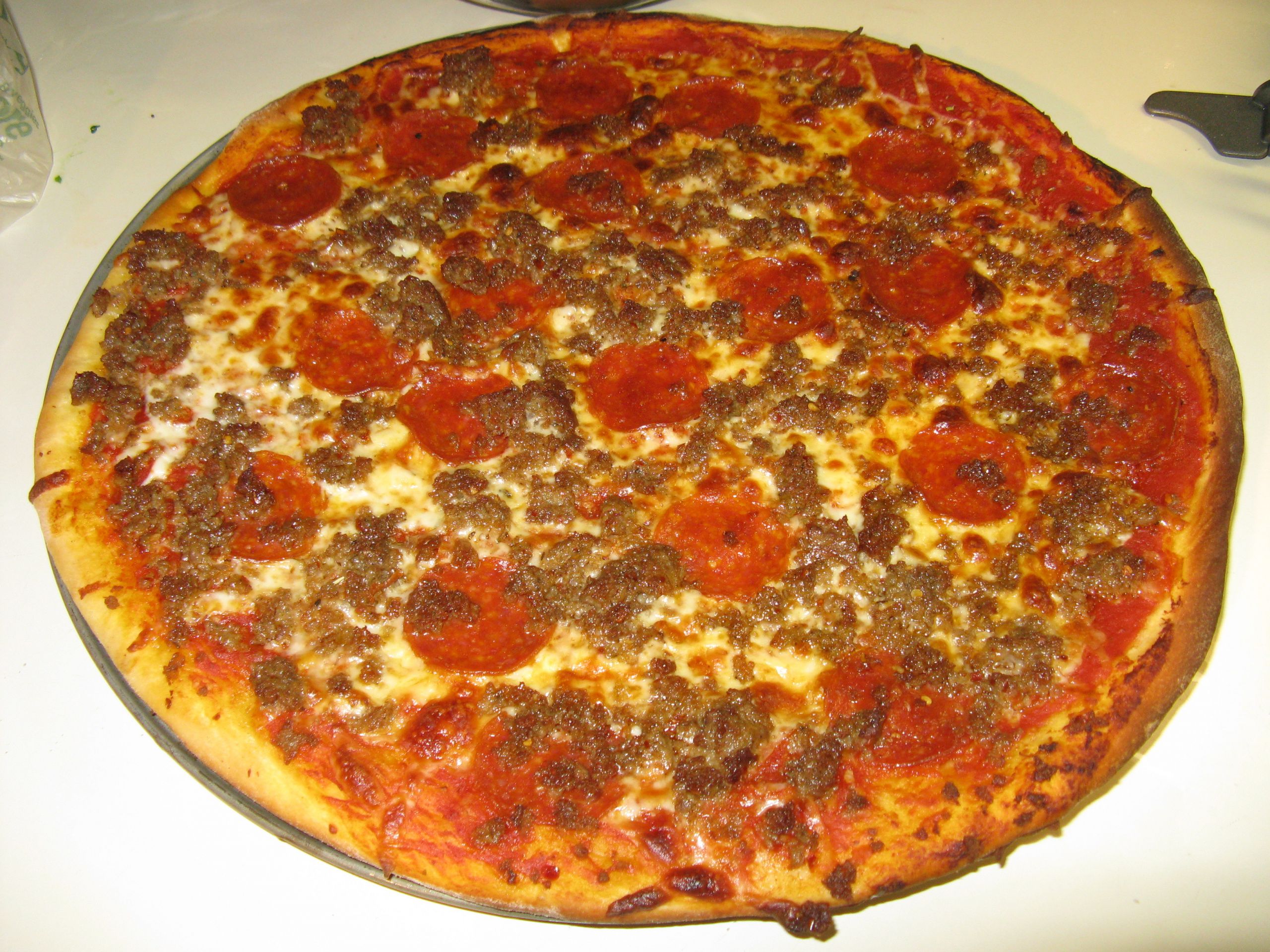 Pepperoni And Sausage Pizza
 Homemade Pizza – Yum