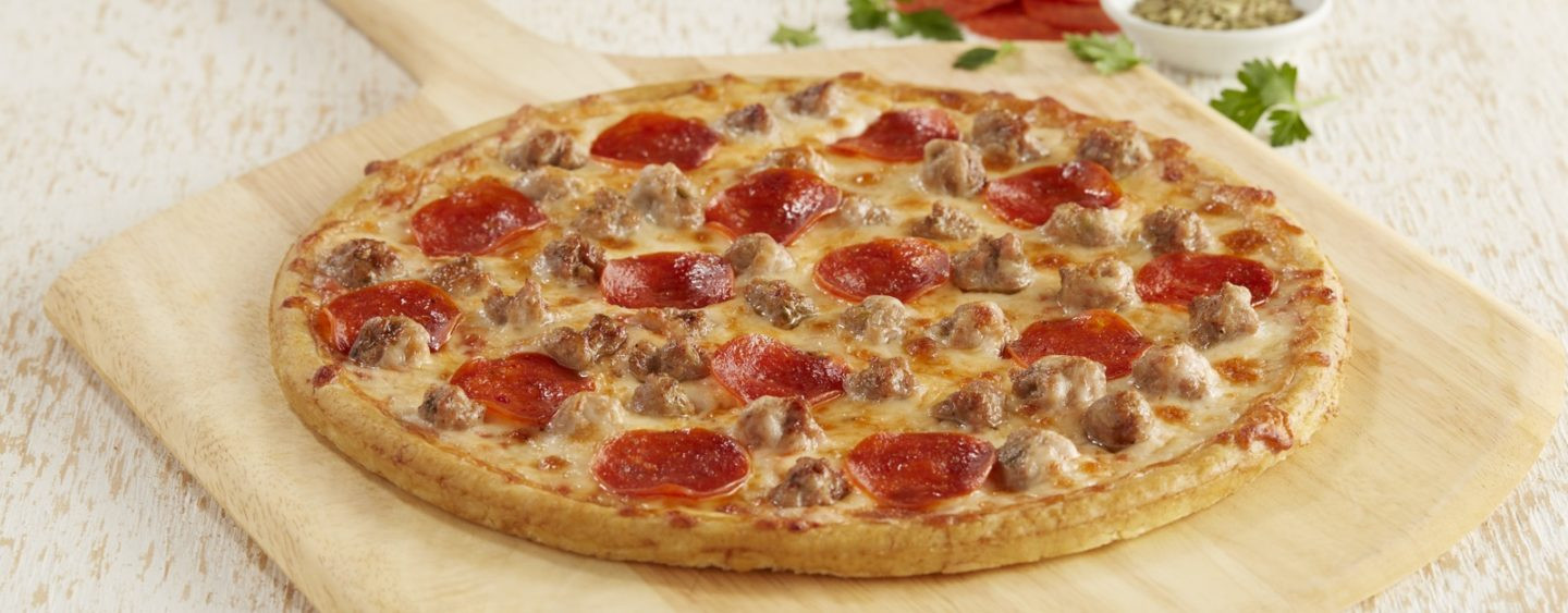 Pepperoni And Sausage Pizza
 Classic Frozen Pizza Sausage & Pepperoni