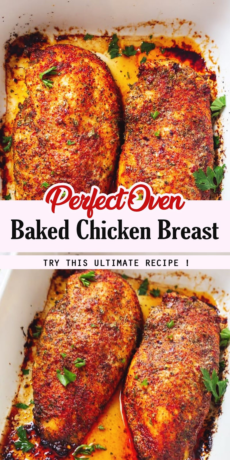 Perfect Baked Chicken Breast
 Perfect Oven Baked Chicken Breast 3 SECONDS