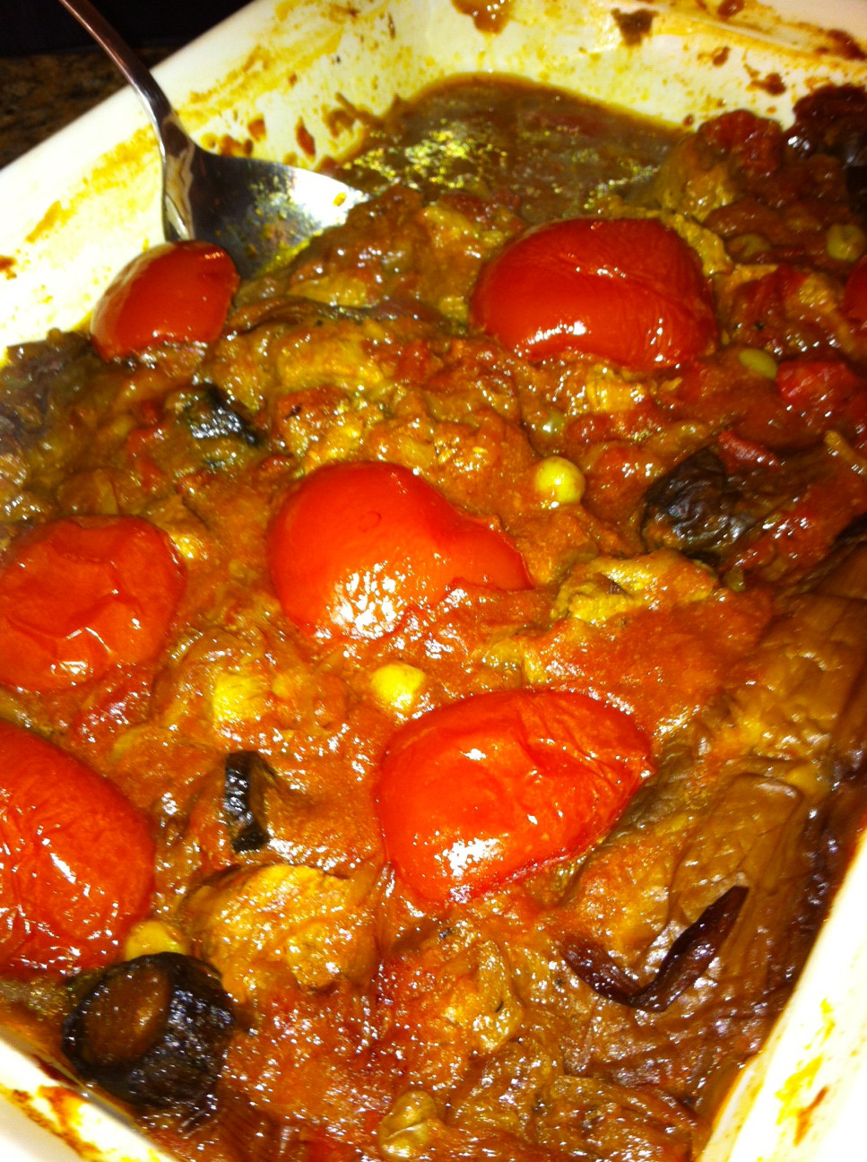 Persian Eggplant Stew
 by popular demand khoresh bademjan persian eggplant stew