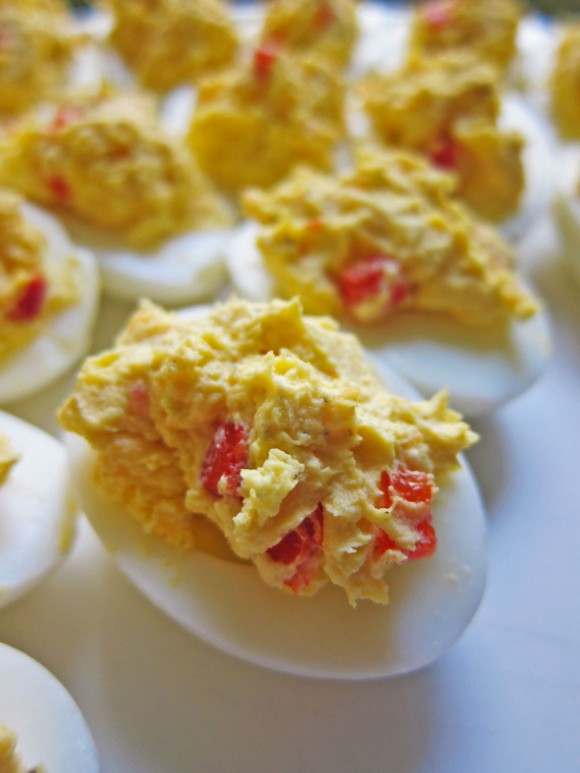 Pimento Cheese Deviled Eggs
 Pimento Cheese Deviled Eggs – Eat Drink Smile