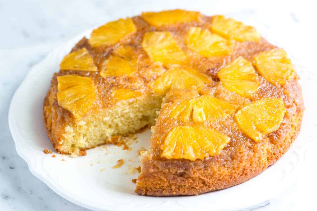 Pineapple Cake Recipes
 Fresh Pineapple Upside Down Cake Recipe
