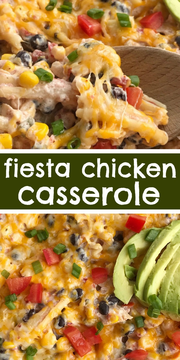 Pinterest Chicken Casserole
 Fiesta Chicken Casserole To her as Family